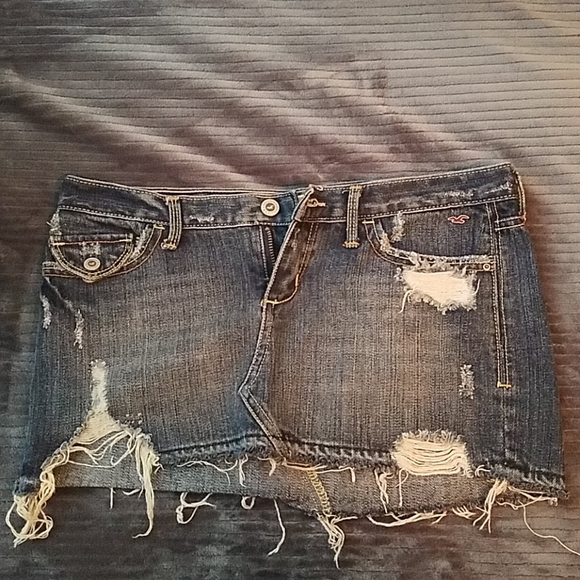 Hollister Dresses & Skirts - Jean Skirt